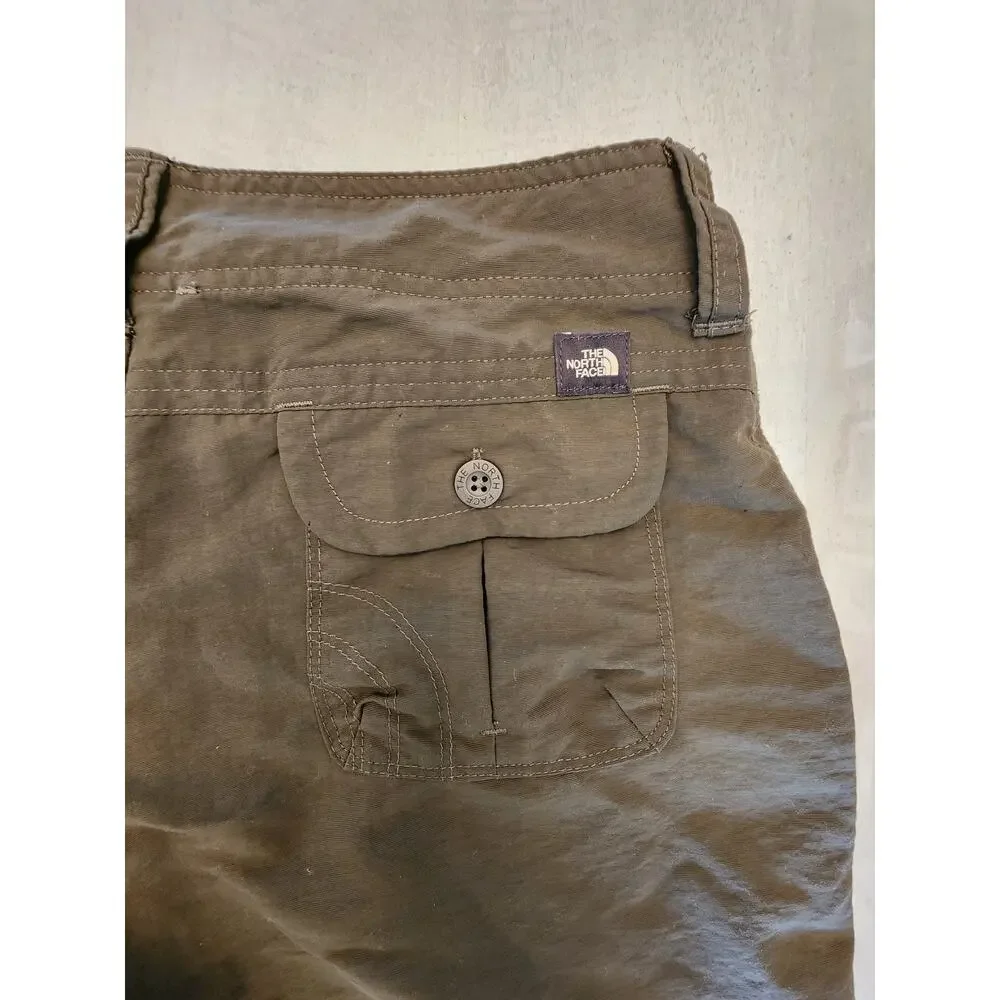 The North Face Brown Cargo Jean Shorts